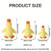1pc Plush Duck Dog Chew Toy Suitable for Small Medium Large Dogs -Durable Teething Relief Chewable Duck for Play & Dental Health