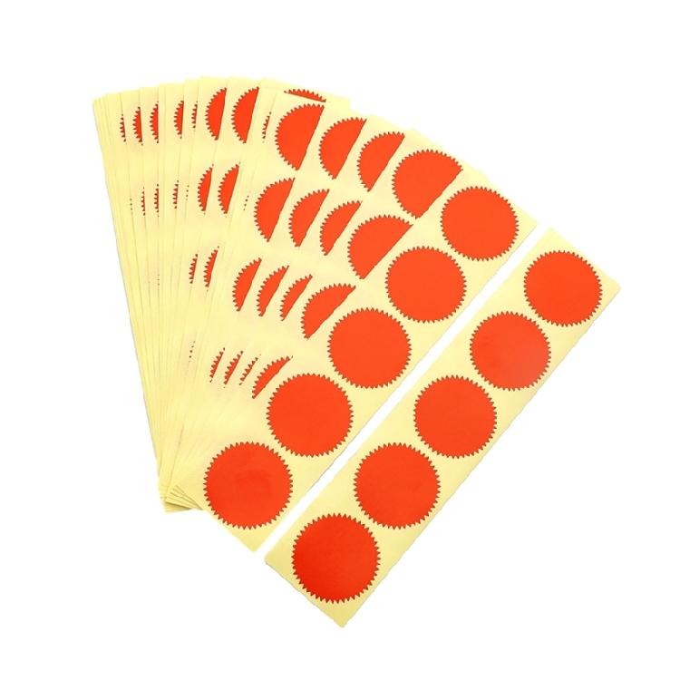 Сертификат Wafer Company Печать Этикетки, Наклейки для награды
