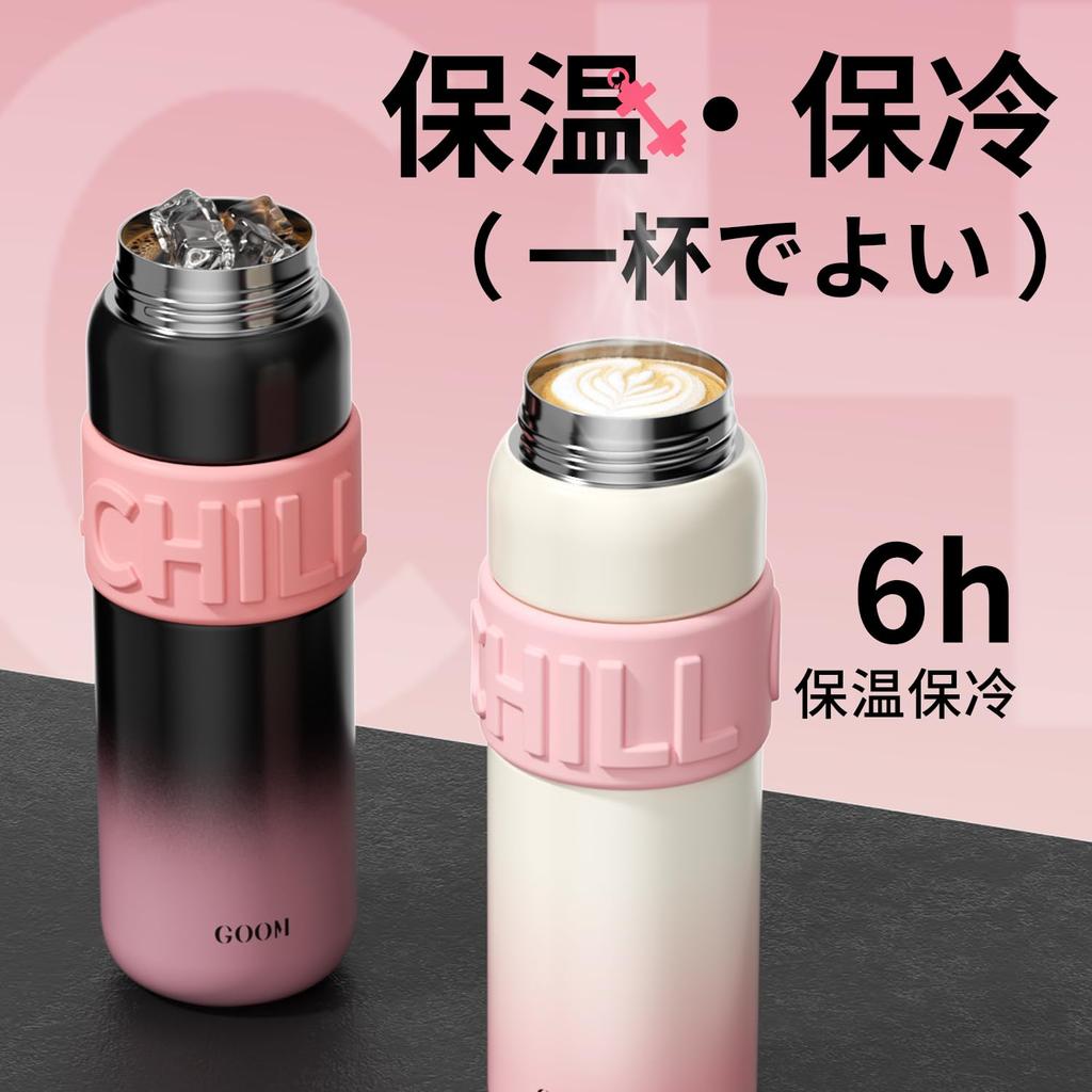 Бутылка для воды GERM объемом 680 мл, термос с трубочкой, большой емкости, из нержавеющей стали 31603, с вакуумной изоляцией, в комплекте, с ремешком, без протечек