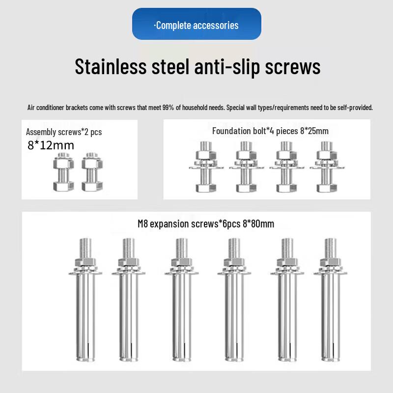 PURPAVWINNER Stainless Steel Outdoor AC Bracket