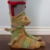 Novelty Animal Knit Crocodile Socks Fish Shark Chameleon Unisex Winter Warm Floor Sock for Men Women Christmas Gift
