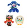 10" Плюшевая игрушка Kemon Legend Rowlet Litten Popplio, мягкая и обнимаемая кукла-животное