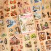 20Sheets/pack PET Die Cut Stickers Book Scenery Decorative Handmade Scrapbooking Material Diary Album Craft Supplies