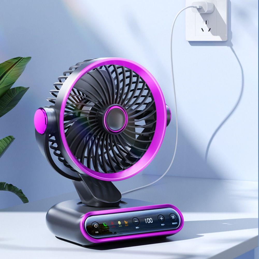 Timer High-Power Electric Fan 4 Modes Household Air Circulator Indoor Standing Fan Bedroom