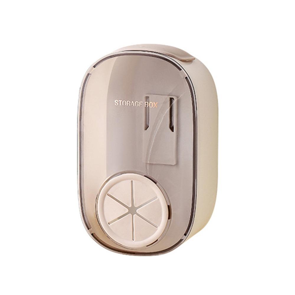 Настенный ящик для хранения крышек без пробивания отверстий, для одноразовых крышек для продуктов, для ванной комнаты