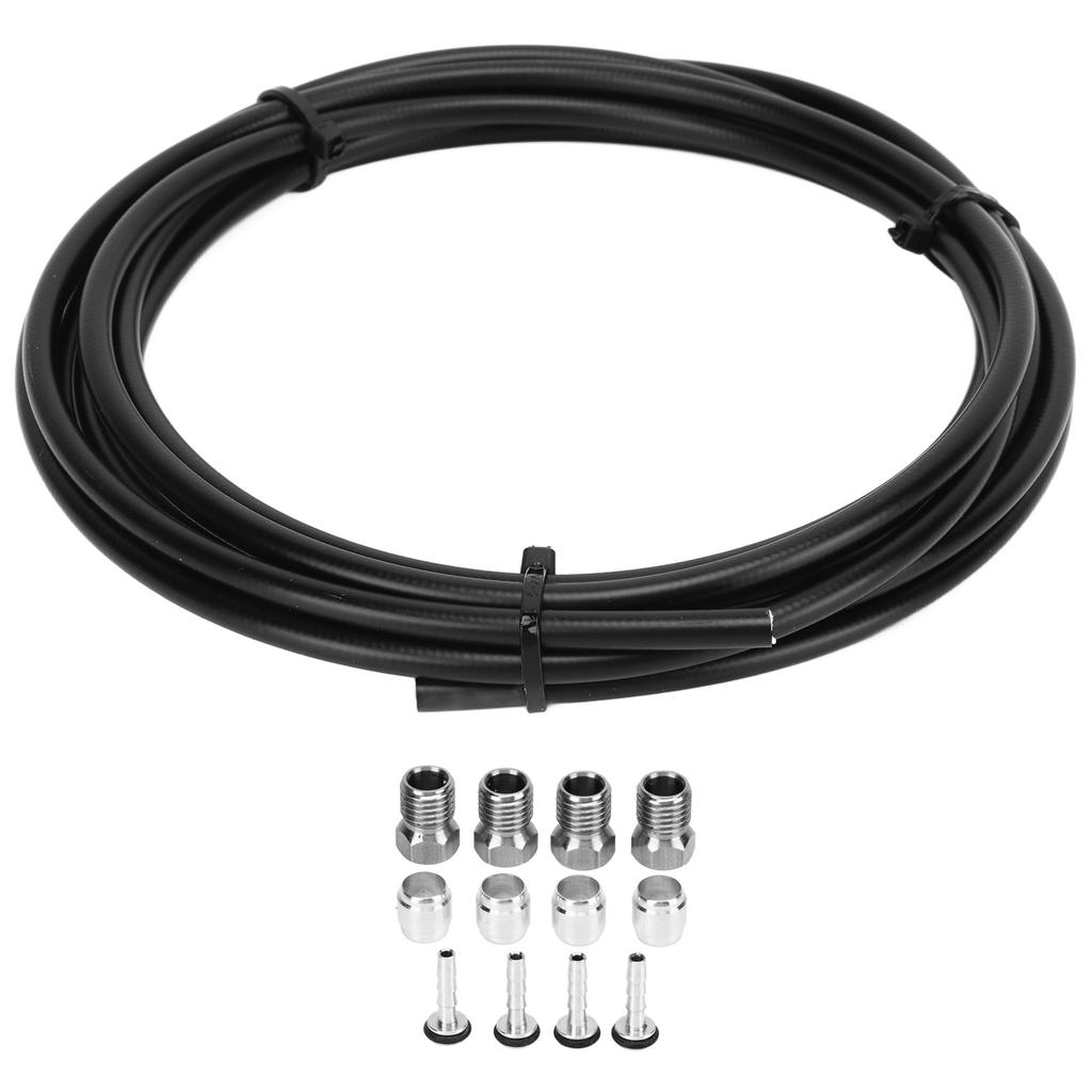 Bike Brake Hose Mountain Bike Hydraulic Disc Brake Hose with Olive Connection Insert Kit for