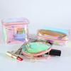 Красочная прозрачная сумка для хранения Многоцелевая косметичка Сумки для туалетных принадлежностей Путешествия Отдых на природе