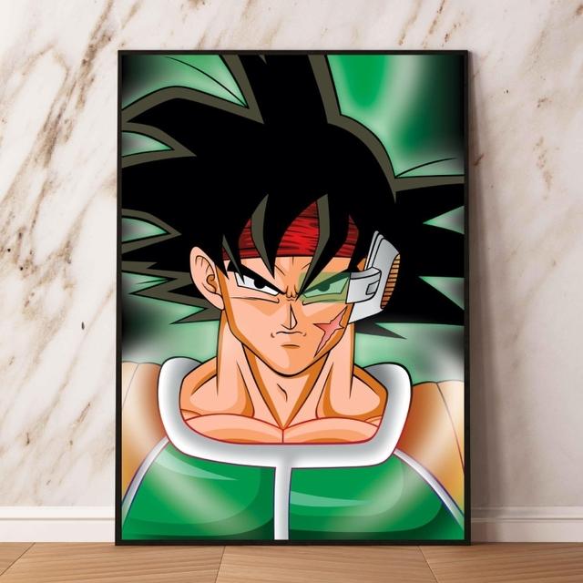 Canvas Art Painting Dragon Ball Wukong Wall Decoration Modern Living Room Cartoon Character Picture Poster