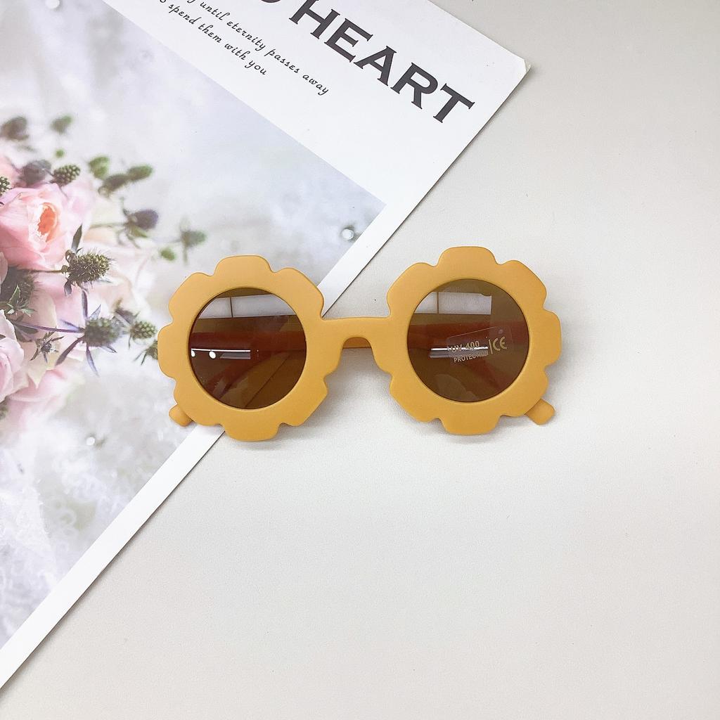 Детские солнцезащитные очки Sunflower Cute Little Fresh Summer Очки Детские солнцезащитные очки Защита от солнца Супер милые солнцезащитные очки