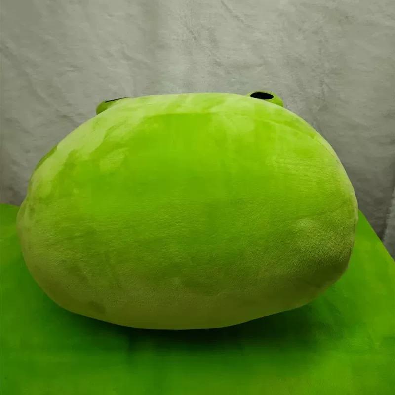 30см Каваи Лягушка Зеленая Голова Плюшевые Игрушки Мягкие Набивные Креативные Милые Животные Подушка Куклы для Детей Девочек Подарки на День Рождения