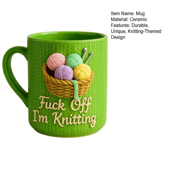 Смешная кружка для вязания с саркастичной цитатой 11/15 унций керамическая кофейная чашка оригинальный подарок для любителей вязания и вязания крючком