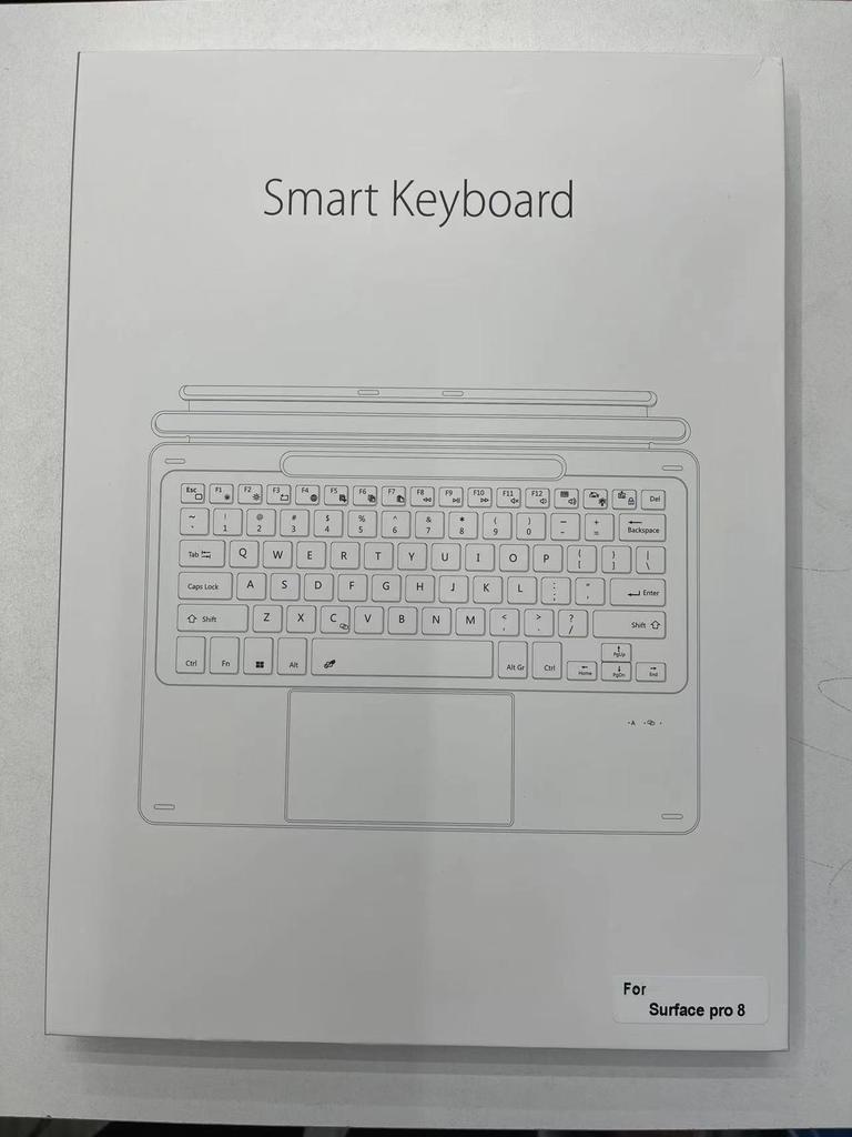 Планшет Microsoft Surface Pro 9 с магнитной беспроводной Bluetooth-клавиатурой и цветной подсветкой