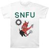 SNFU Leafy This Way Comes Концертный Тур 1993 Белая Футболка Все Размеры AR341 Унисекс Футболка