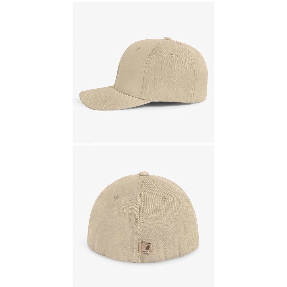 Kangol 8650bc Бежевая шерстяная бейсболка Flex Fit