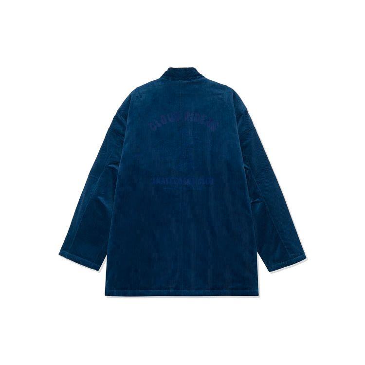 Li Ning X Steven Harrington Collaboration Steven Harrington Series Skateboard Pattern Solid Color Mid-Length Loose Parka Men topwear Blue AJMR101-2