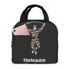 Harlequins Merch Sport Insulated Lunch Bag for Women Children Portable Food Boxes Thermal Lunch Box Tote