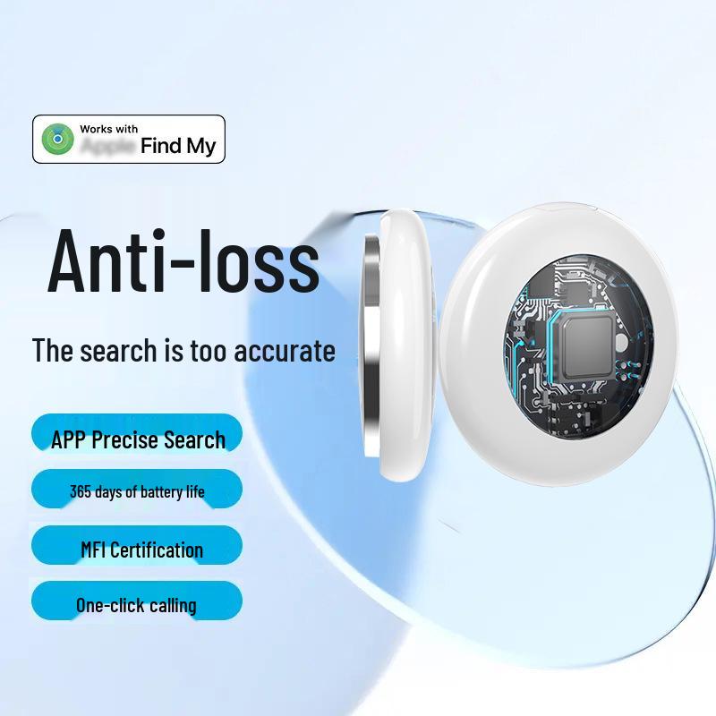 GPS-трекер для домашних животных с мигающим индикатором для Apple AirTag Find My Locator
