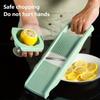 Многофункциональный набор досок для протирки овощей, защитная терка для рук, терка для овощей, овощерезка, морковь, капуста, кухонные комбайны, руководство