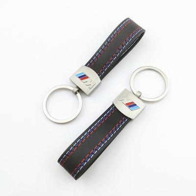Красное плетение из телячьей кожи, красный H, автомобильный брелок, кольцо, подарочное украшение, спорт