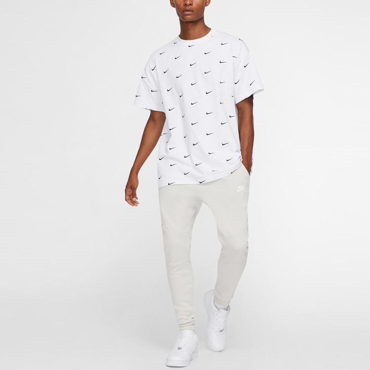 Nike All Over Swoosh Logo T Shirt CK4094-100