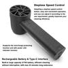 Handheld Ducted Turbofan 64mm Brushless Motor 1kg Thrust Jet Fan 400W High Power Dust Blower