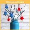 Independence Day Star Shape Fairy Stick Hanging Decorations Event Props Party