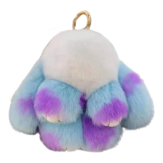 Брелок-подвеска в виде кролика Yousheng, ручная работа, мягкий кролик, подвеска на сумку из искусственного меха, многофункциональный аксессуар для кошелька