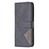 BINFEN COLOR For Samsung Galaxy F06 5G/M06 5G Phone Cases Wallet Stand Geometry Imprinted Leather Cover