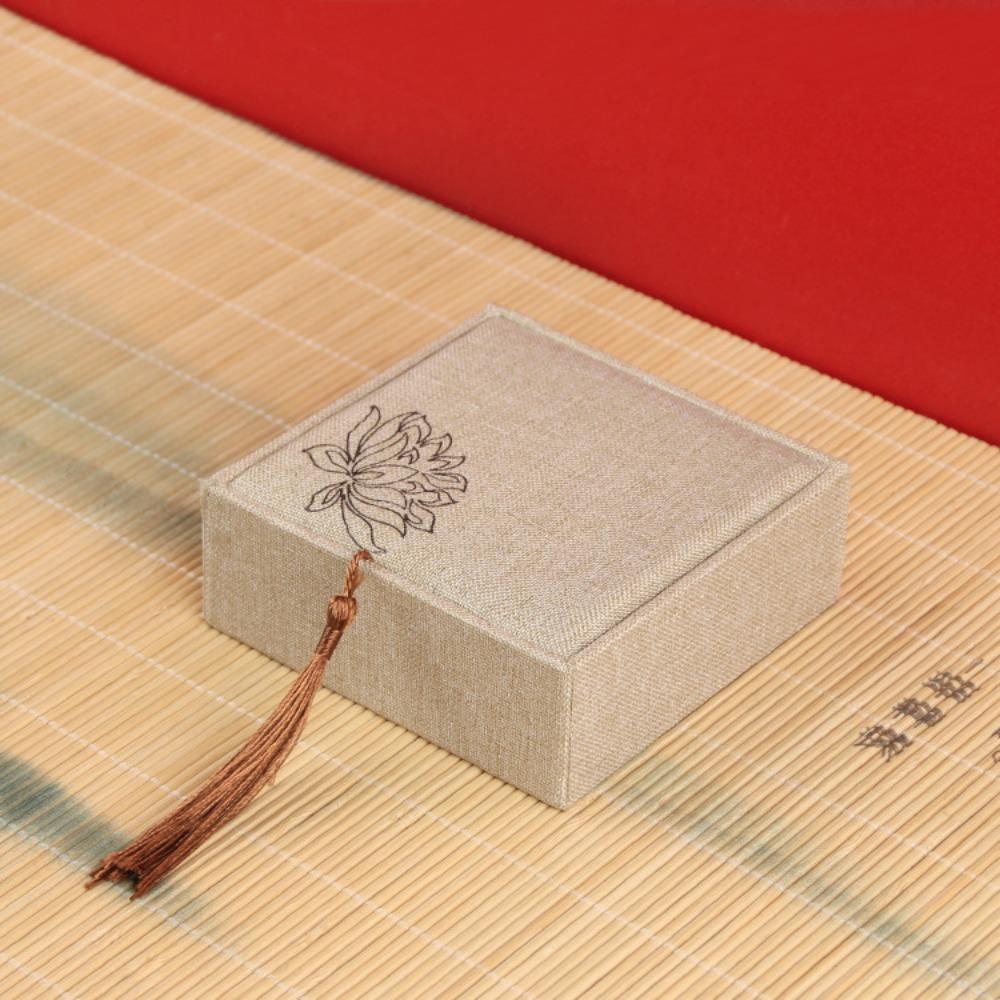 with Fringe Jewelry Drawer Organizer Portable Bracelet Storage Box Mini Jewelry Box For Woman