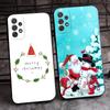 Чехол для телефона Рождественская елка Снеговик Санта для Samsung Note Galaxy 8 9 20 10 Pro Plus Ultra M20 M31 M40 M10 J7 J6 Prime Задняя крышка