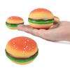 Sensory Toy Simulation Food Fidget Toy TPR Pinch Decompression Toy Soft Hamburger Squeeze Toy Kid