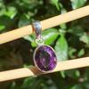 Amethyst Gemstone Pendant, 925 Sterling Silver, Handmade Jewelry, Healing Pendant, Women Pendant, Designer Jewelry, Gift For Her