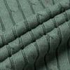 Polo Ralph Lauren FW23 Однотонный женский свитер с вышитым маленьким пони и круглым вырезом, длинный рукав, темно-зеленый 211570012-080