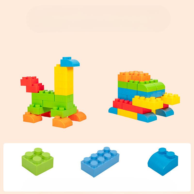 Kindergarten Construction Large Building Blocks Early Education Center Assembly Toys Educational Extra Large Building Castle Building Block Toys