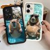Милый Мягкий Чехол для Телефона с Капибарой для Xiaomi Poco X7 X6 X5 Pro X4 Gt X3 F7 Ultra M8 M7 Redmi 15C 15 14C 13 13C 12 12C 10 10C