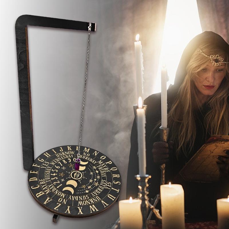 Pendulum Crystal Holder Divinations Pendulum Board Pendulum Holder for Crystal