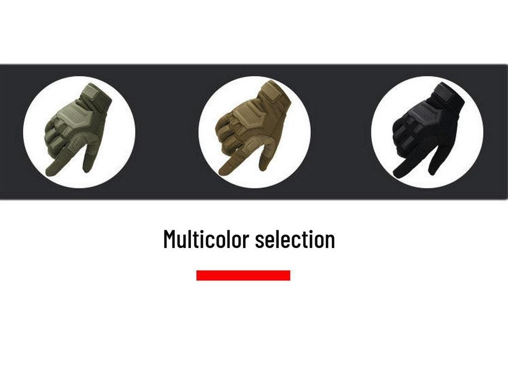 Унисекс тактические перчатки с противоскользящим покрытием: Износостойкие, противоударные, спортивные перчатки с сенсорным экраном на всю длину пальцев