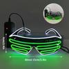 Colorful Luminous Glasses for Music Bar KTV Christmas Valentine's Day Party Decoration LED Goggles Festival Performance Props