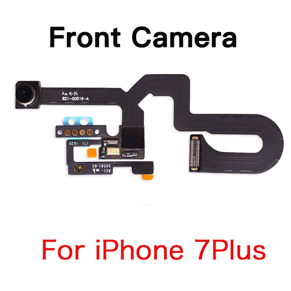 Замена Внутренних LCD Частей Для iPhone 7 8 Plus Передняя Камера Кнопка Home Шлейф Полный Набор Винтов И Динамик Уха