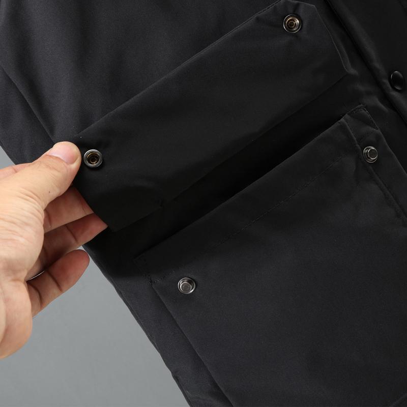 Плюс размер L-7XL зимняя мужская куртка без рукавов с капюшоном повседневный толстый теплый жилет для верхней одежды