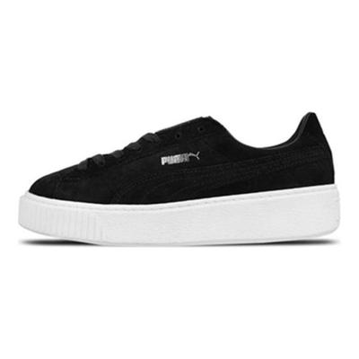 Замшевые женские кроссовки Creeper Black Puma-Black Black-Puma-White 362223-01