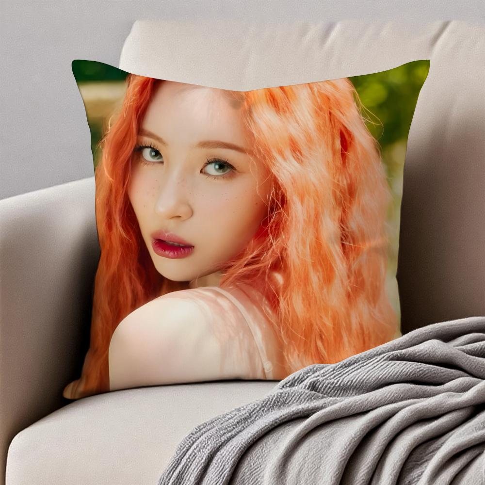 S-Sunmi Наволочка для подушки-кушона Защита от пылевых клещей Невидимая молния Короткий плюш Подушка для дивана