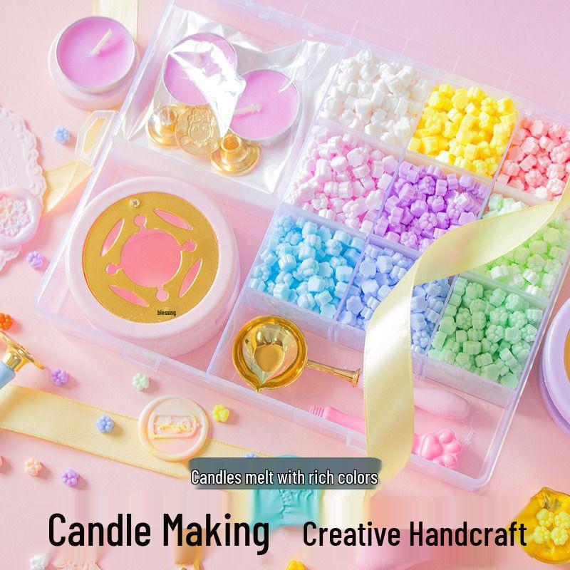 Печь для сургуча с ложкой и силиконовым ковриком-подставкой для печатей