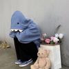 Men's Shark Hooded Sweatshirt - Trendy Hong Kong Style Casual Jacket for Autumn and Winter Couples/Students