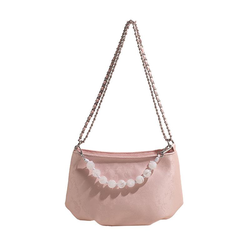 Модная цепочка маленькая сумка женская новая трендовая повседневная на плечо через плечо под мышку ручная сумка