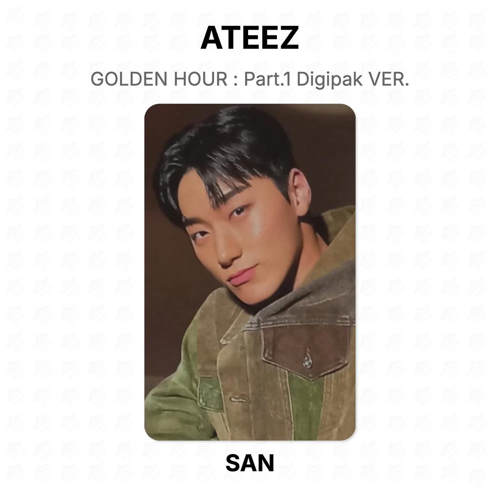 ATEEZ ЗОЛОТОЙ ЧАС : Часть 1 Digipak ВЕР. Официальная фотокарта