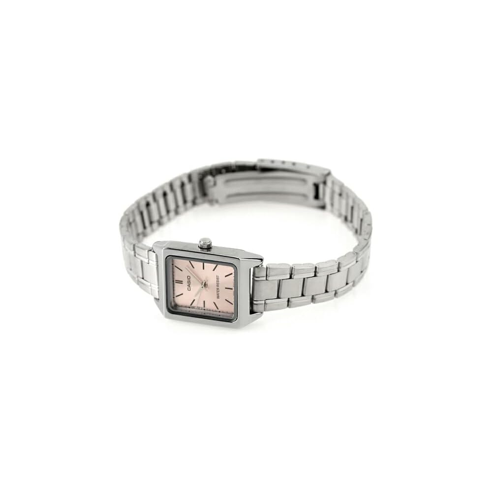 Casio Standard Chupakashi Quartz Women's Watch LTP-V007D-4E Silver Stainless Steel 30m Water Resistant