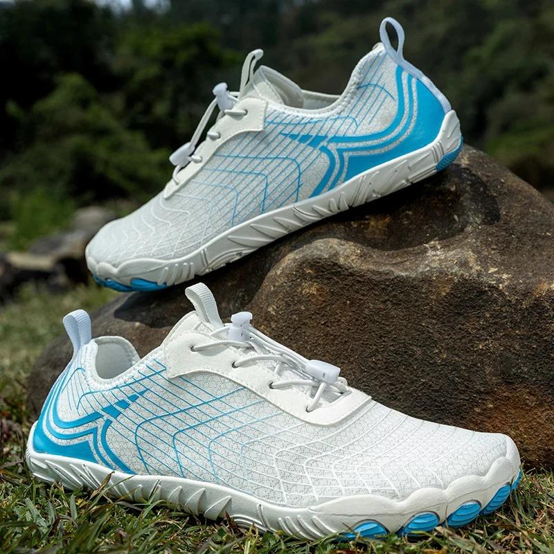 Barefoot Beach Wading Shoes Quick Dry Women's Breathable Water Sports Shoes Men Light Aqua Shoes for Swimming Surfing Fishing