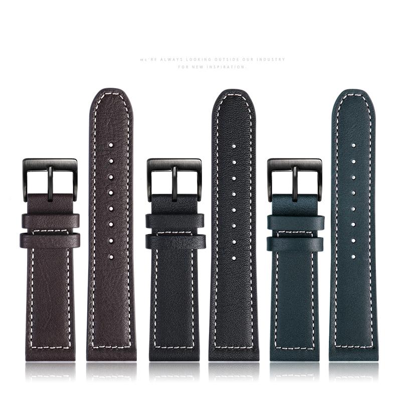 High Quality Cowhide Leather Watchband for Citizen CA0690 CA0695-17E CA4500 Bracelet Men's Steel Rubber Watch Strap 20mm 22mm