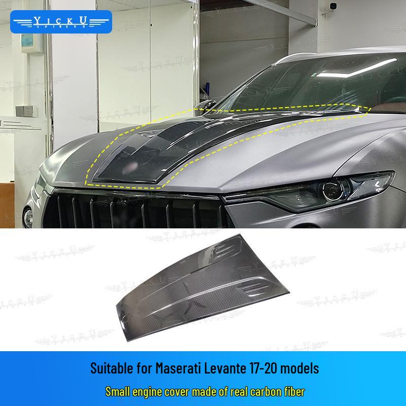 Maserati Levante Карбоновый Сплиттер, Диффузор, Расширители, Панели, Дефлекторы, Спойлер на Капот и Крышу